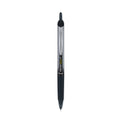 Pilot Precise V10RT Roller Ball Pen, Retractable, Bold 1 mm, Black Ink, Black Barrel, Dozen (13450)