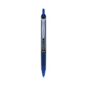 Pilot Precise V10RT Roller Ball Pen, Retractable, Bold 1 mm, Blue Ink, Blue Barrel, Dozen (13453)