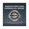 Procell Professional Alkaline 9V Batteries, 72/Carton (PC1604CT)