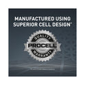 Procell Professional Alkaline 9V Batteries, 12/Box (PC1604BKD)