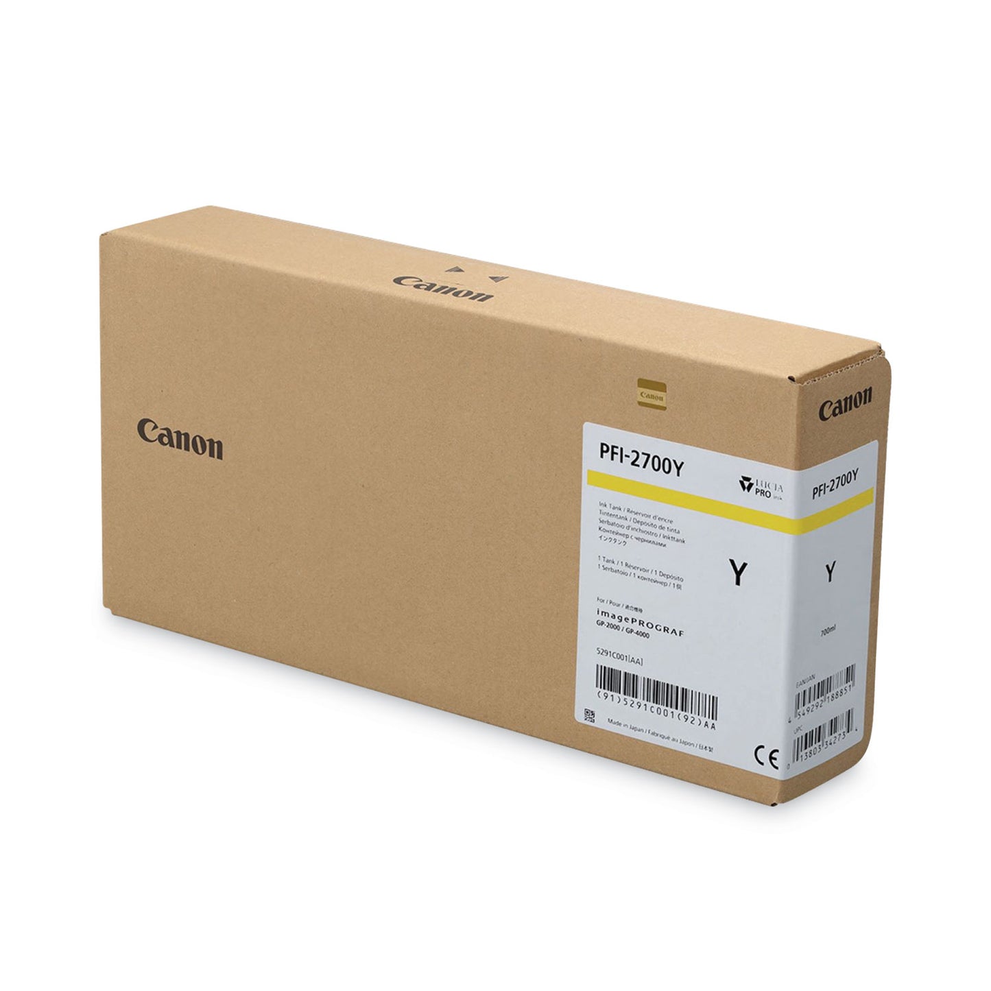 Canon 5291C001AA (PFI-2700) Ink, Yellow