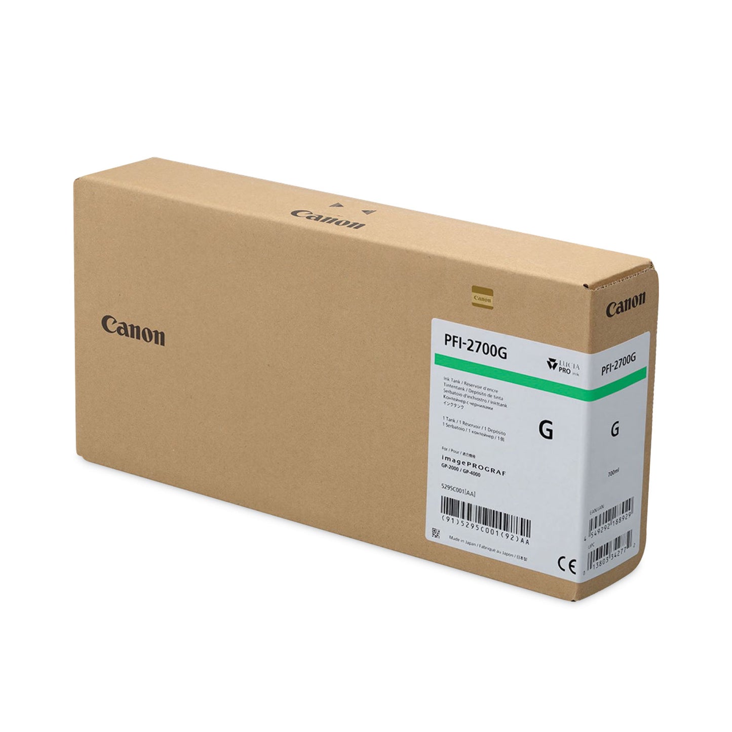 Canon 5295C001AA (PFI-2700) Ink, Green