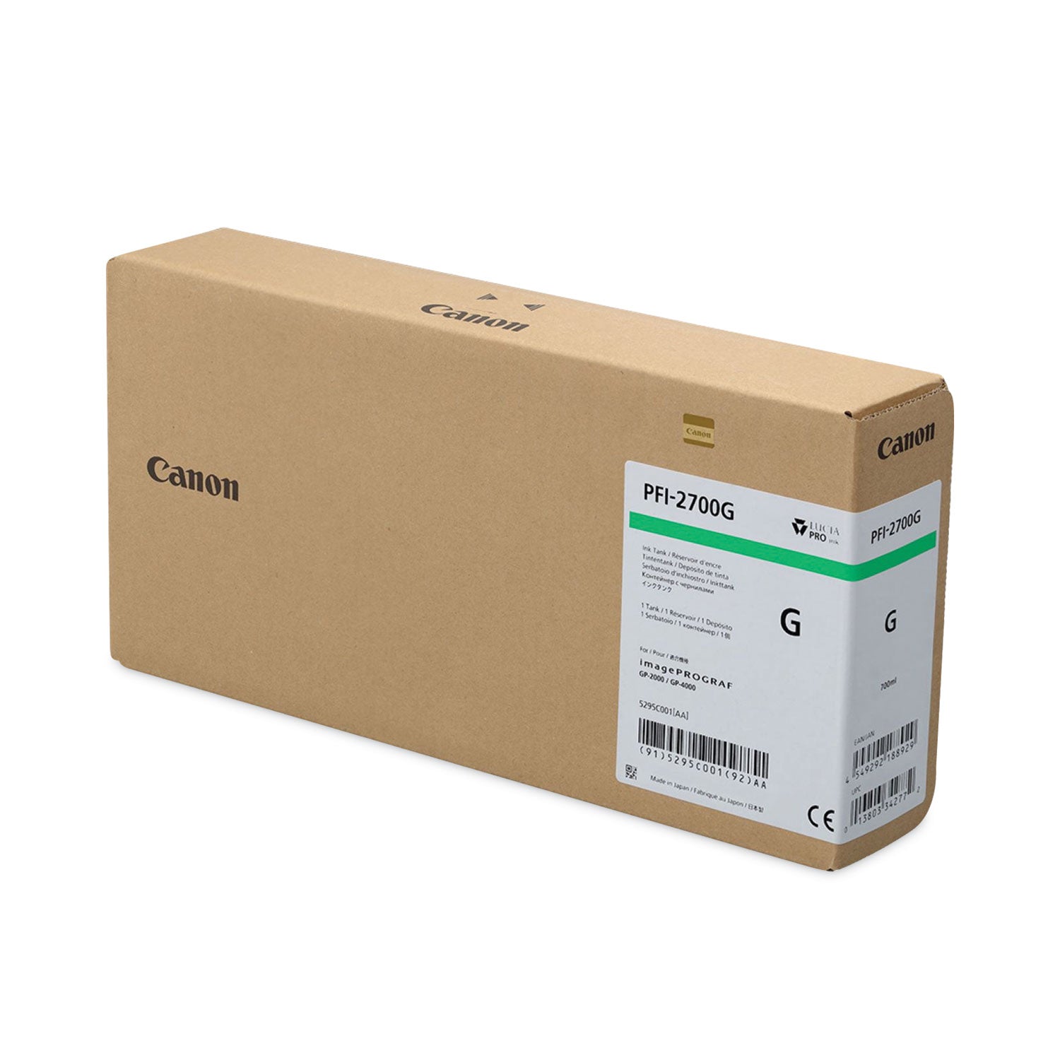 Canon 5295C001AA (PFI-2700) Ink, Green