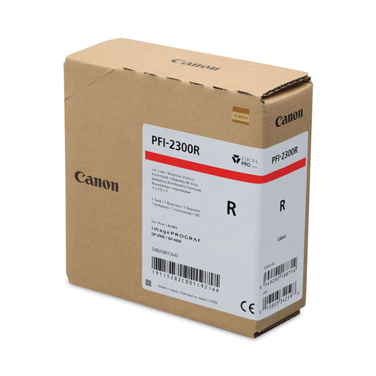 Canon 5282C001AA (PFI-2300) Ink, Red