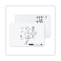 MasterVision Dry Erase Lap Board, 11.88 x 8.25, White Surface (MB8034397R)