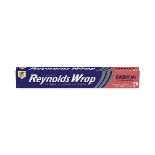 Reynolds Standard Aluminum Foil Roll, 12" x 75 ft (F28015)