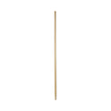 Tapered End Broom Handle, Lacquered Pine, 1.13" dia x 60", Natural