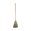 Boardwalk Warehouse Broom, Corn Fiber Bristles, 56" Overall Length, Natural (932CEA)