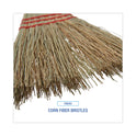 Boardwalk Corn Fiber Lobby/Toy Broom, Corn Fiber Bristles, 39" Overall Length, Red, 12/Carton (951TCT)