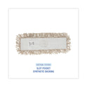 Boardwalk Mop Head, Dust, Cotton, 18 x 3, White (1018)