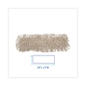 Boardwalk Mop Head, Dust, Cotton, 24 x 3, White (1024)