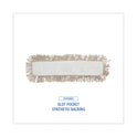 Boardwalk Mop Head, Dust, Cotton, 24 x 3, White (1024)