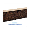 Boardwalk Floor Brush Head, 3.25" Natural Palmyra Fiber Bristles, 18" Brush (20118)