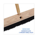 Boardwalk Floor Brush Head, 2.5" Black Tampico Fiber Bristles, 18" Brush (20218)