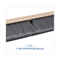 Boardwalk Floor Brush Head, 3" Gray Flagged Polypropylene Bristles, 18" Brush (20418)