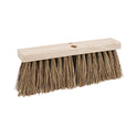 Boardwalk Street Broom Head, 6.25" Brown Palmyra Fiber Bristles, 16" Brush (71160)