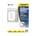 C-Line Magnetic Cubicle Keepers Display Holders, 9.2 x 11.69, Magnetic Mount, Clear, 2/Pack (37911)