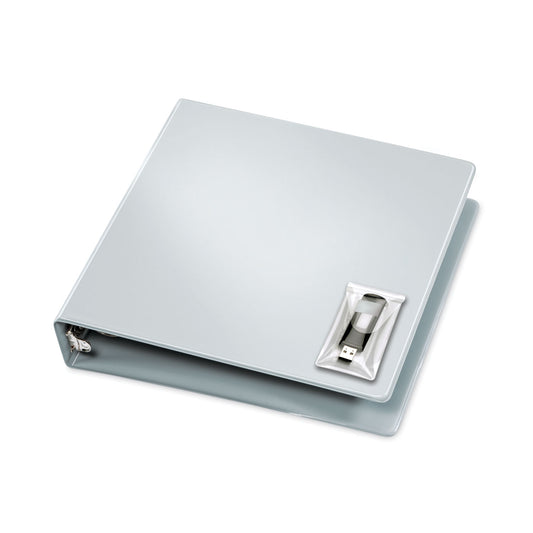 Cardinal HOLD IT USB Pockets, 2 x 3.44, Clear (21140)