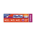 Hefty Slider Stand and Fill Food Storage Bags, Quart, 8" x 7", Clear, 40 Bags/Box, 9 Boxes/Carton (R88075CT)