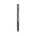 Paper Mate InkJoy Gel Pen, Retractable, Medium 0.7 mm, Black Ink, Black/Smoke Barrel, 3/Pack (1951637)