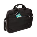 Case Logic Advantage Laptop Attache, Fits Devices Up to 11.6", Polyester, 11.8 x 2.2 x 10.2, Black (3203984)