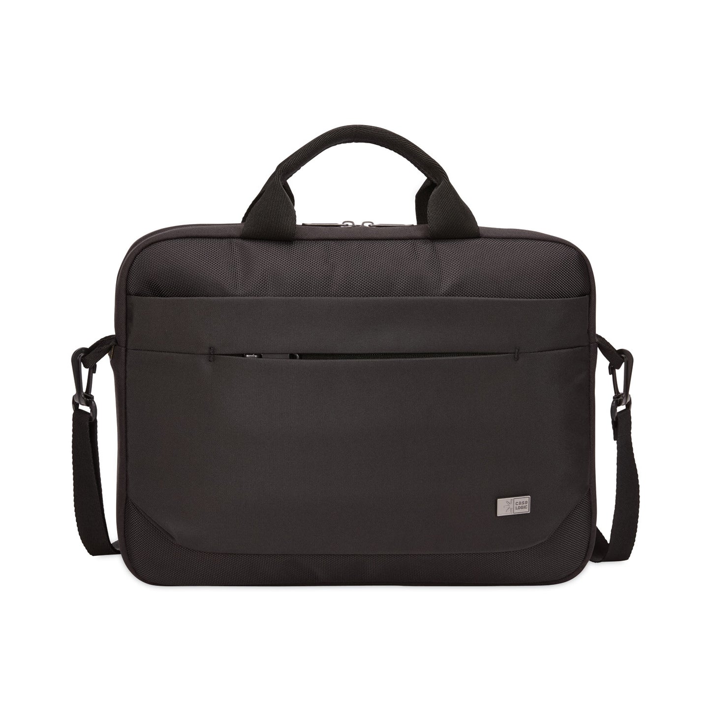 Case Logic Advantage Laptop Attache, Fits Devices Up to 11.6", Polyester, 11.8 x 2.2 x 10.2, Black (3203984)