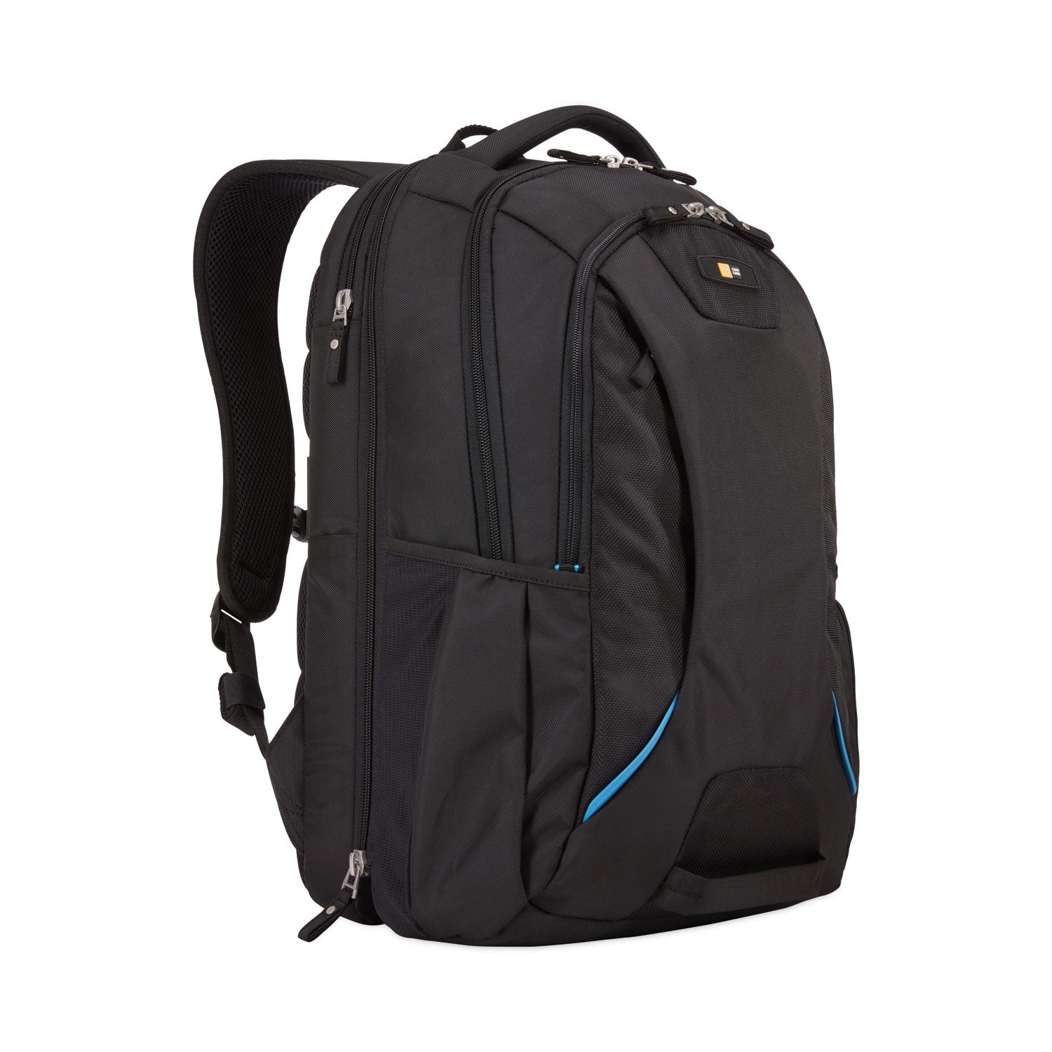 Case Logic Checkpoint Friendly Backpack, Fits Devices Up to 15.6", Polyester, 2.76 x 13.39 x 19.69, Black (3203772)