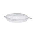 Dart ClearSeal Hinged-Lid Plastic Containers, Sandwich Container, 13.8 oz, 5.4 x 5.3 x 2.6, Clear, Plastic, 500/Carton (C53PST1)