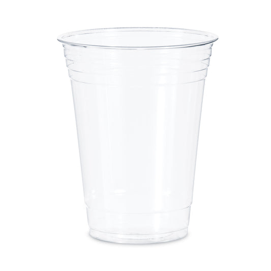 SOLO Ultra Clear PET Cups, 16 oz, Squat, 50/Pack (TP16DPK)