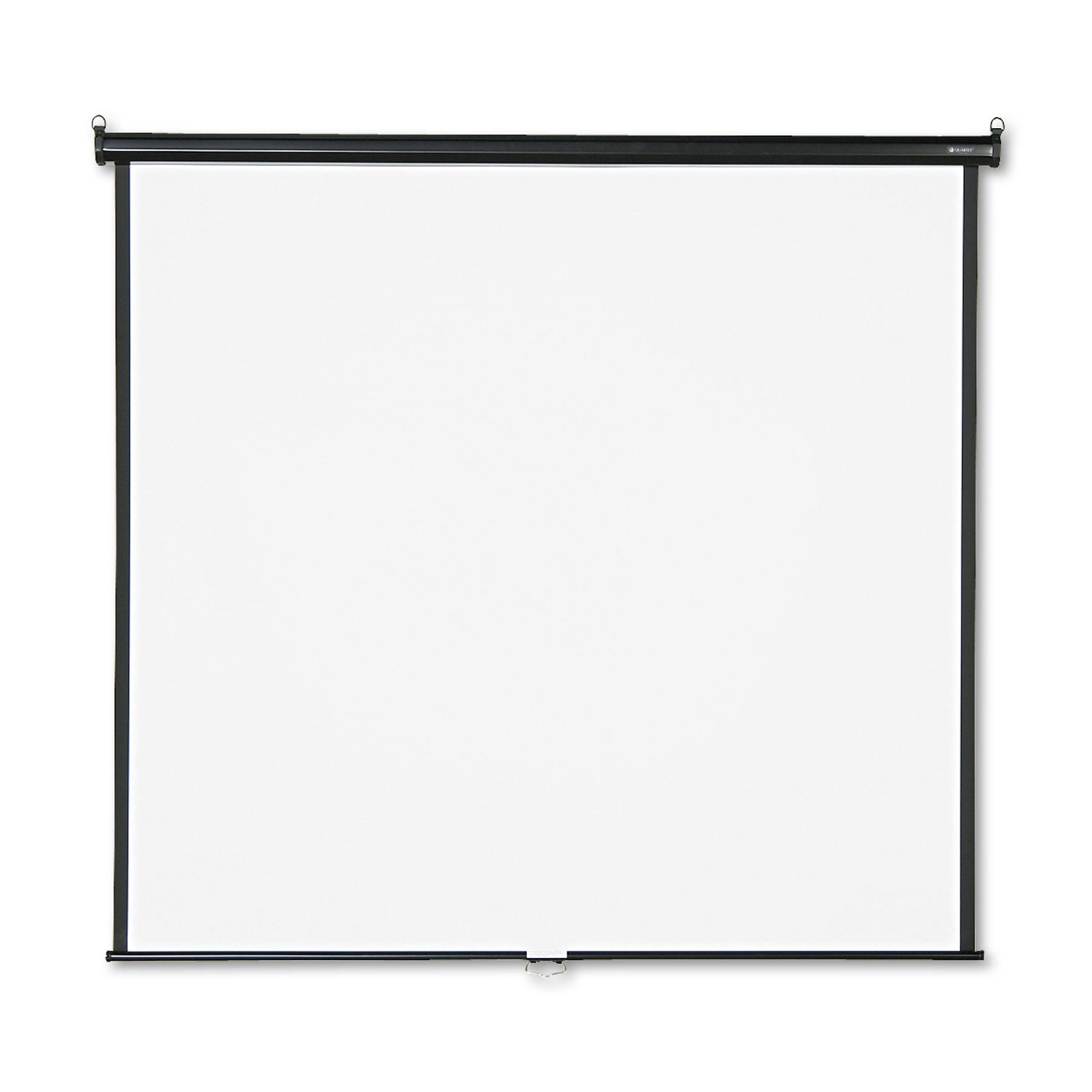 Quartet Wall or Ceiling Projection Screen, 70 x 70, White Matte Finish (670S)