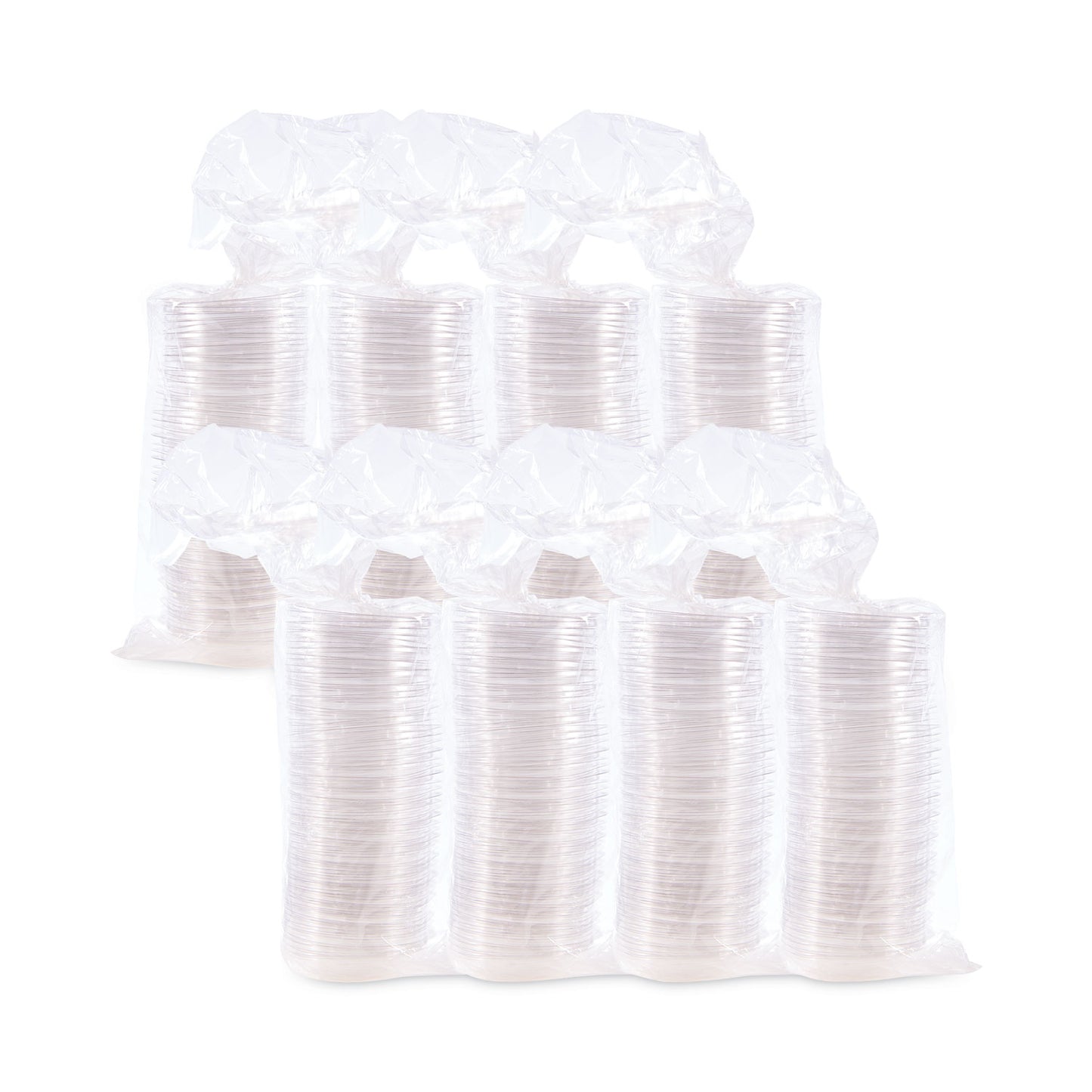 Dart PresentaBowls Clear Dome Lids, 5.4 Diameter x 1.1 h, Plastic, 504/Carton (C16BDL)