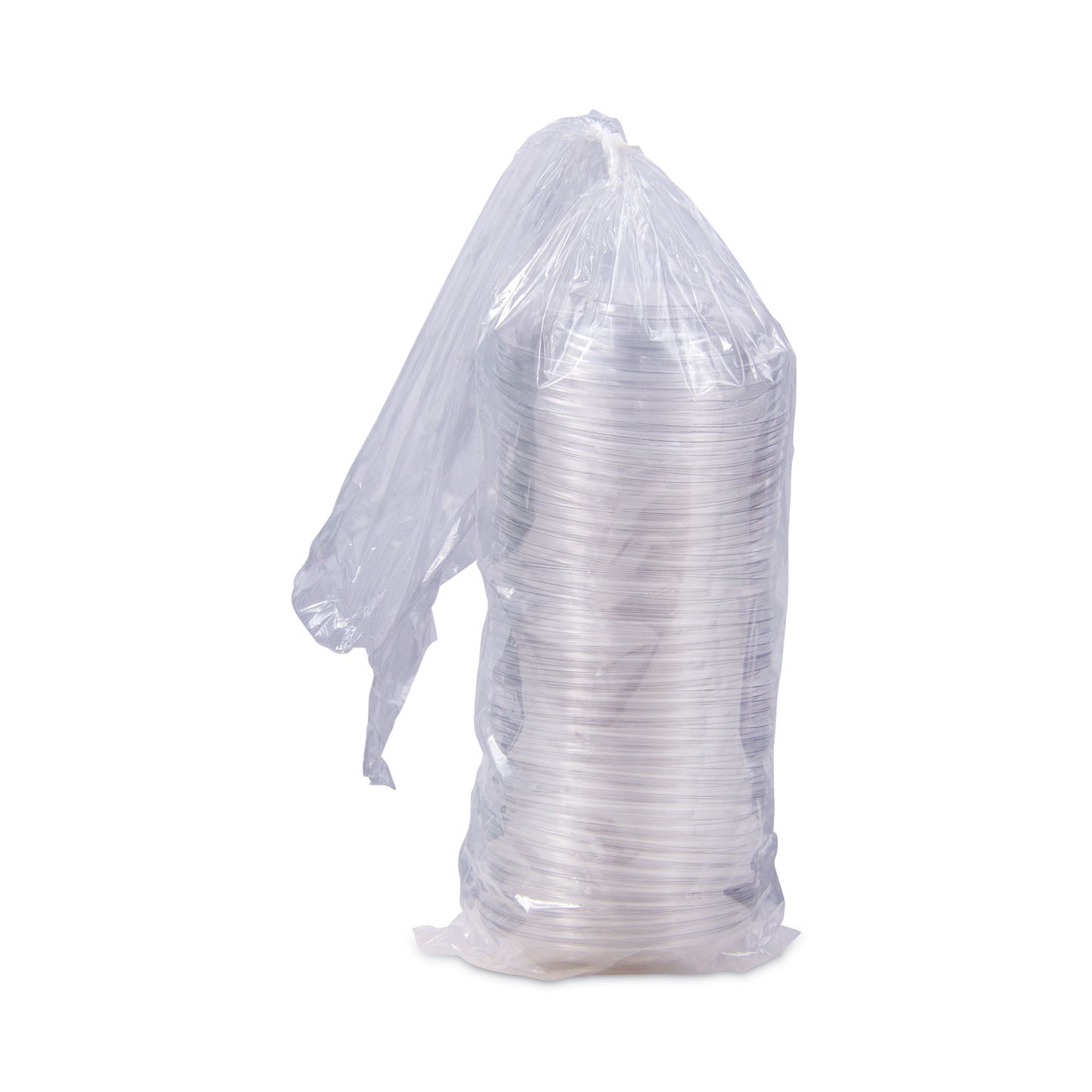 Dart PresentaBowls Clear Dome Lids, 7.3 Diameter x 1.1 h, Clear, Plastic, 63 Lids/Bag, 4 Bags/Carton (C64BDL)