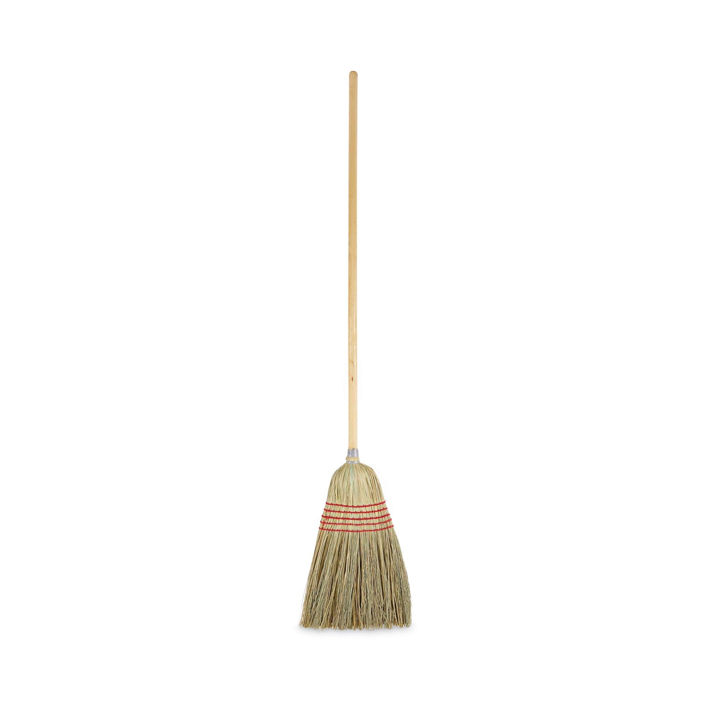 Boardwalk Parlor Broom, Yucca/Corn Fiber Bristles, 55.5" Overall Length, Natural (926YEA)