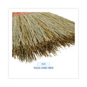 Boardwalk Parlor Broom, Yucca/Corn Fiber Bristles, 55.5" Overall Length, Natural (926YEA)