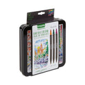 Crayola Brush and Detail Dual Ended Markers, Extra-Fine Brush/Bullet Tips, Assorted Colors, 16/Set (586501)