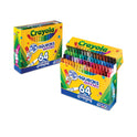 Crayola Pip-Squeaks Skinnies Washable Markers, Medium Bullet Tip, Assorted Colors, 64/Pack (588764)