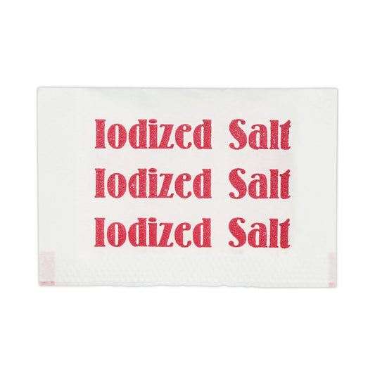 Office Snax Iodized Salt Packets, 0.75 g Packet, 3,000/Box (15261)