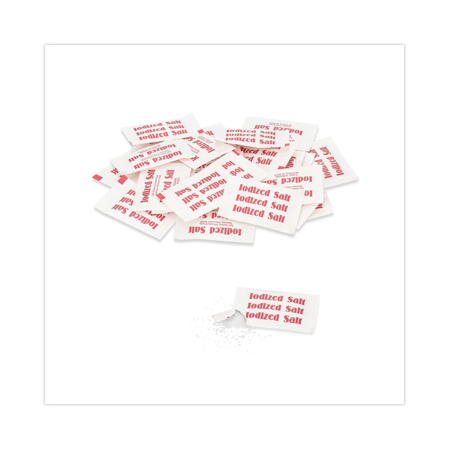 Office Snax Iodized Salt Packets, 0.75 g Packet, 3,000/Box (15261)