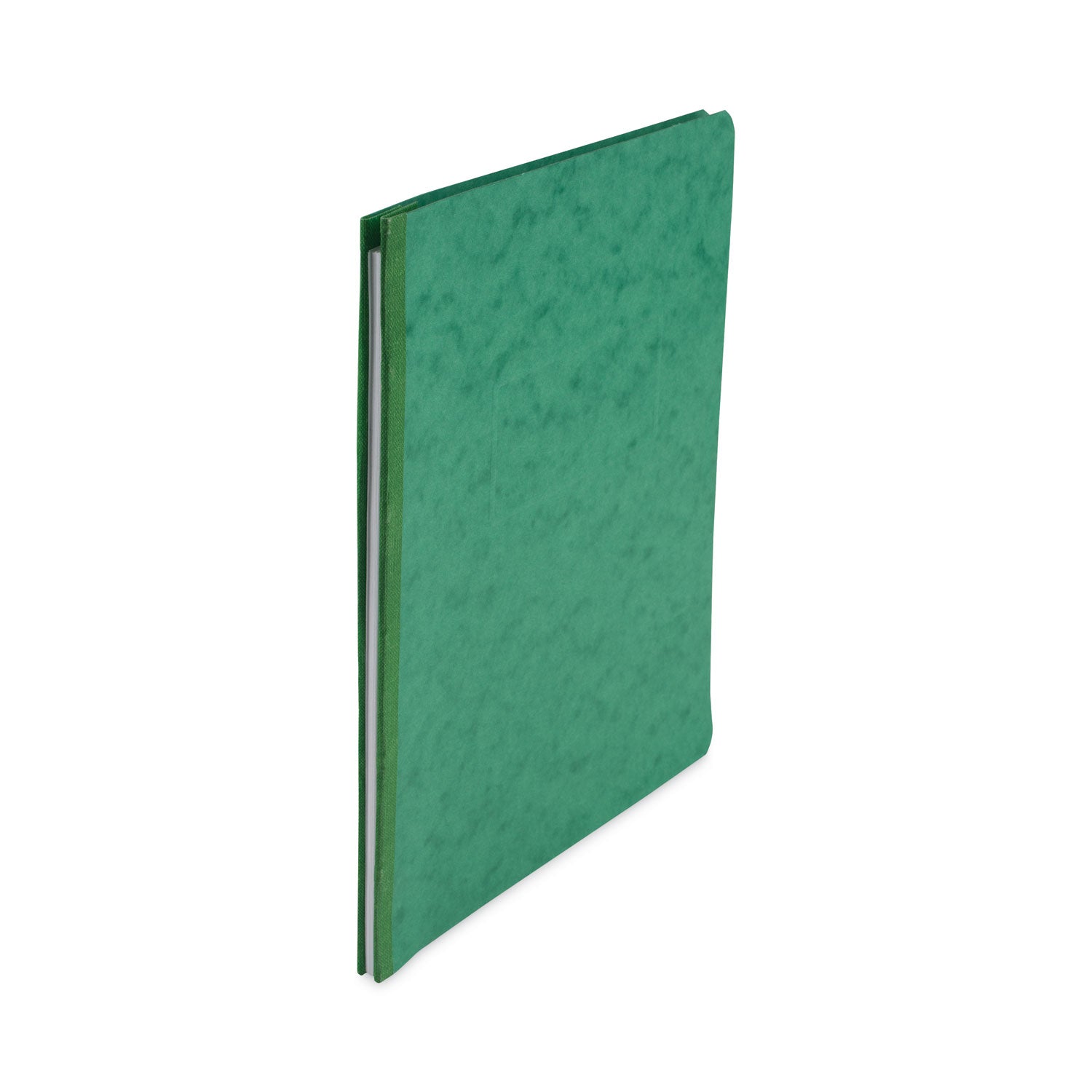 Acco Pressboard Report Cover with Tyvek Reinforced Hinge, Two-Piece Prong Fastener, 3" Capacity, 8.5 x 11, Dark Green/Dark Green (25976)