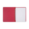 Acco Pressboard Report Cover with Tyvek Reinforced Hinge, Two-Piece Prong Fastener, 3" Capacity, 8.5 x 11, Red/Red (25978)