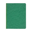 Acco Pressboard Report Cover with Tyvek Reinforced Hinge, Two-Piece Prong Fastener, 3" Capacity, 8.5 x 11, Dark Green/Dark Green (25976)