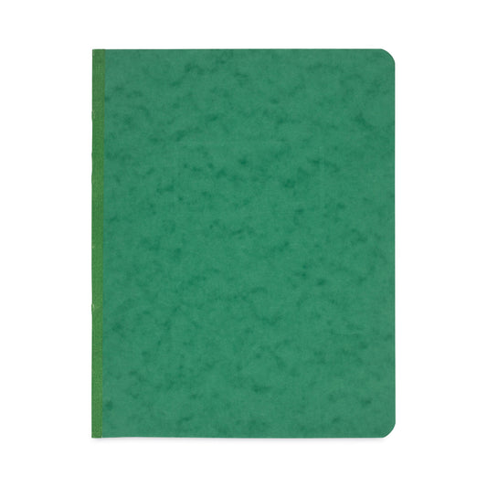 Acco Pressboard Report Cover with Tyvek Reinforced Hinge, Two-Piece Prong Fastener, 3" Capacity, 8.5 x 11, Dark Green/Dark Green (25976)