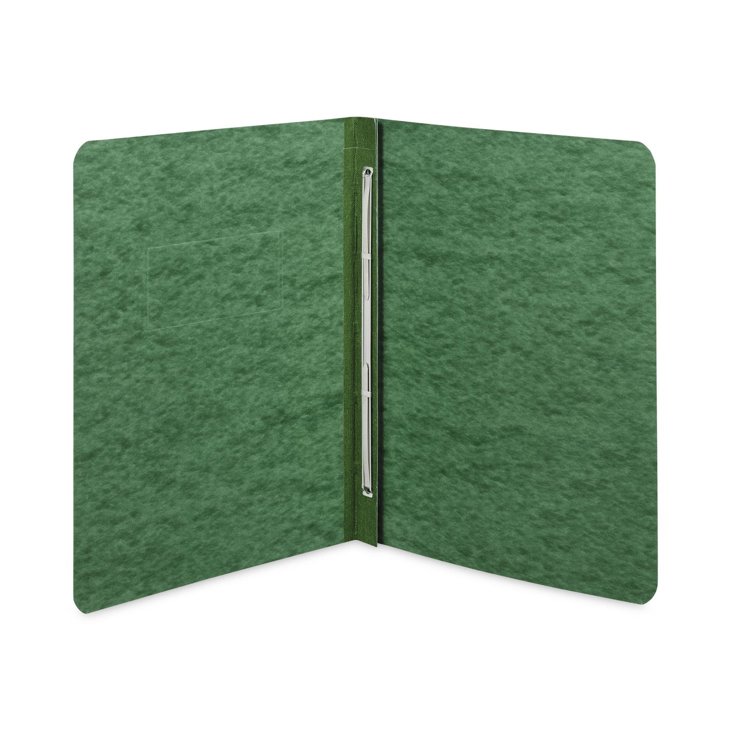 Acco Pressboard Report Cover with Tyvek Reinforced Hinge, Two-Piece Prong Fastener, 3" Capacity, 8.5 x 11, Dark Green/Dark Green (25976)