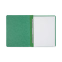 Acco Pressboard Report Cover with Tyvek Reinforced Hinge, Two-Piece Prong Fastener, 3" Capacity, 8.5 x 11, Dark Green/Dark Green (25976)