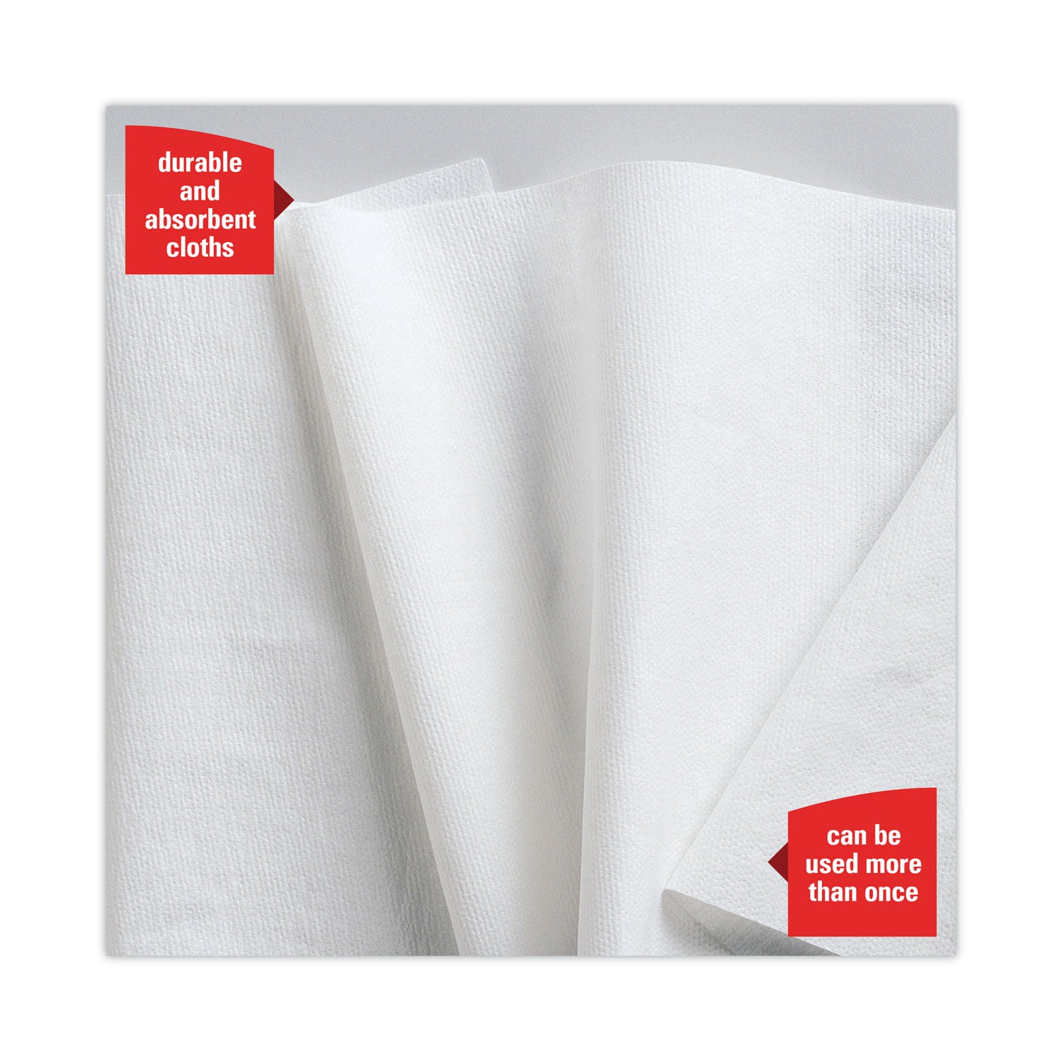 WypAll X70 Cloths, Center-Pull, 9.8 x 12.2, White, 275/Roll, 3 Rolls/Carton (41702)