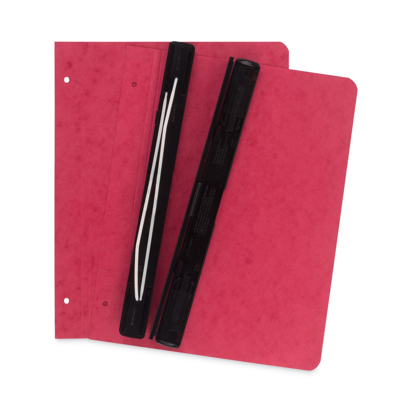 Acco Expandable Hanging Data Binder, 2 Posts, 6" Capacity, 11 x 8.5, Red (55261)