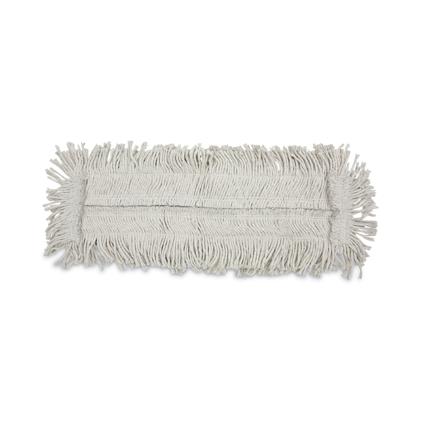 Boardwalk Disposable Cut End Dust Mop Head, Cotton/Synthetic, 24w x 5d, White (1624)