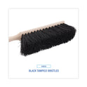 Boardwalk Counter Brush, Black Tampico Bristles, 4.5" Brush, 3.5" Tan Plastic Handle (5208)