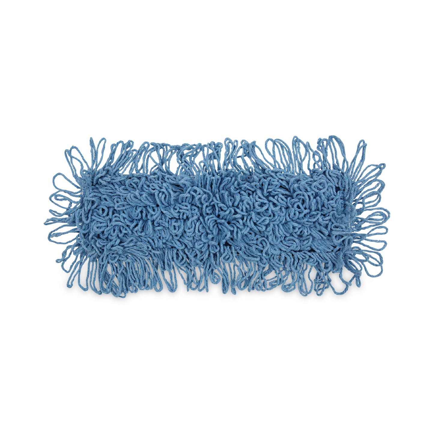 Boardwalk Mop Head, Dust, Looped-End, Cotton/Synthetic Fibers, 18 x 5, Blue (1118)