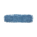 Boardwalk Dust Mop Head, Cotton/Synthetic Blend, 36 x 5, Looped-End, Blue (1136)